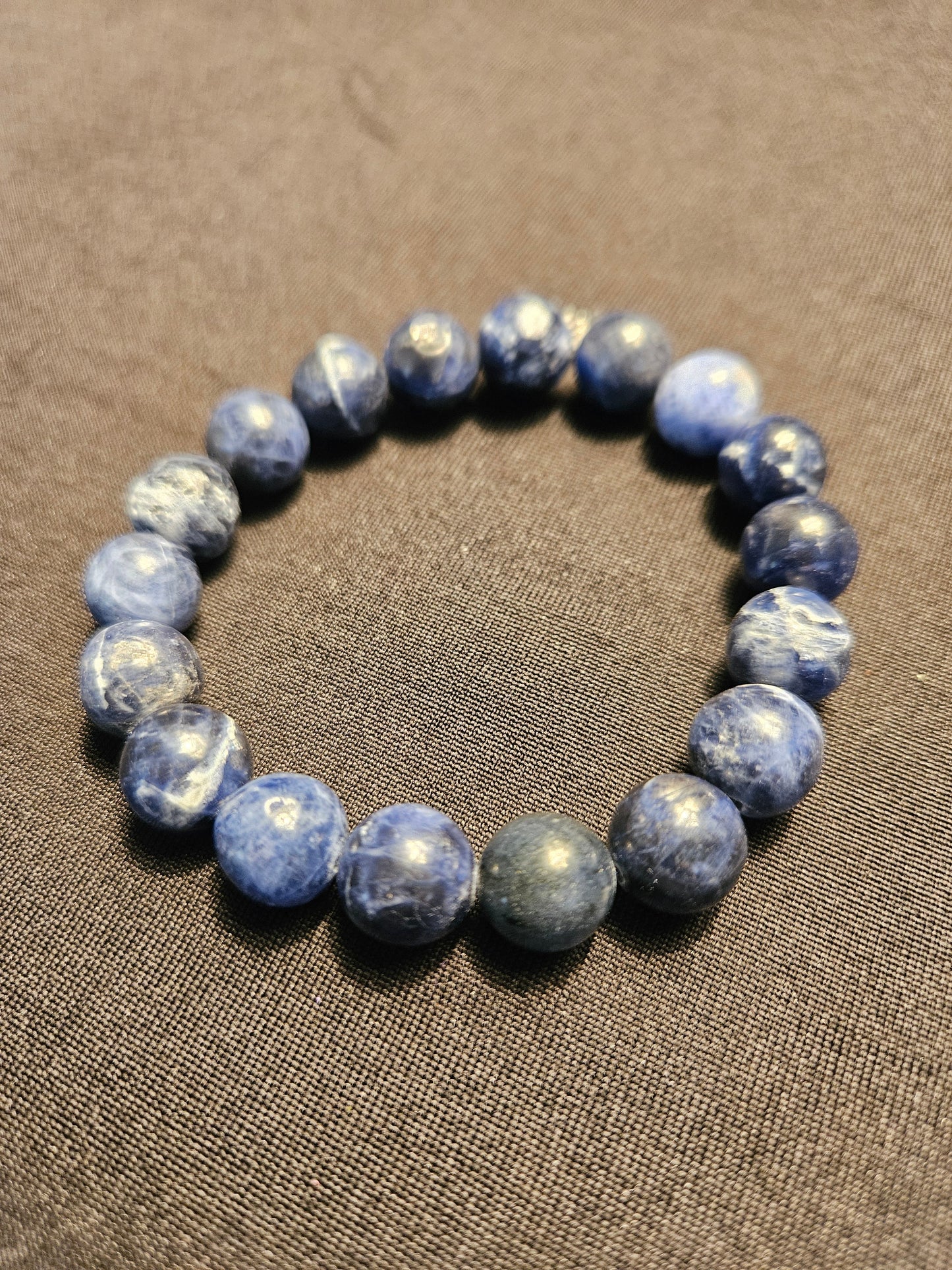 Sodalite Crystal Beaded Bracelet