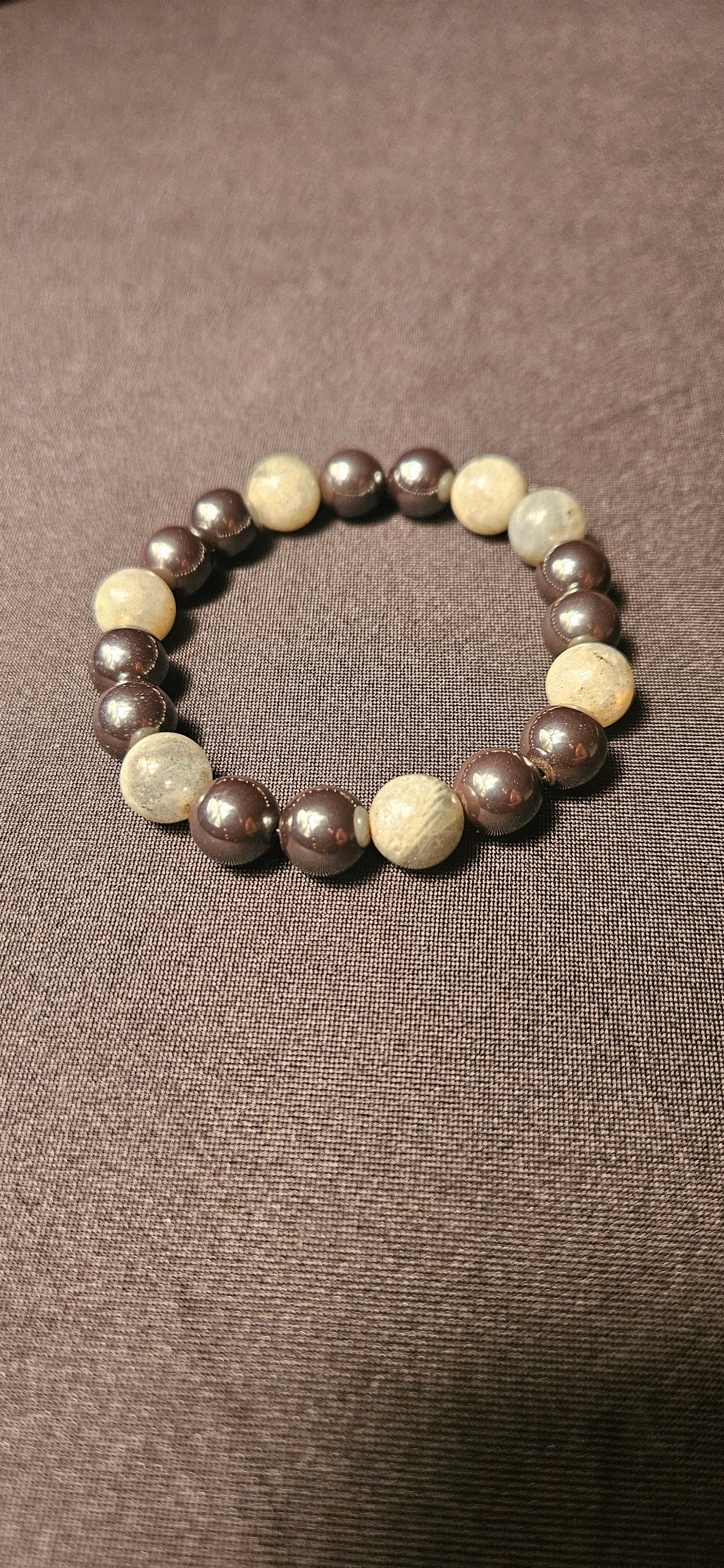 Labradorite & Hematite
