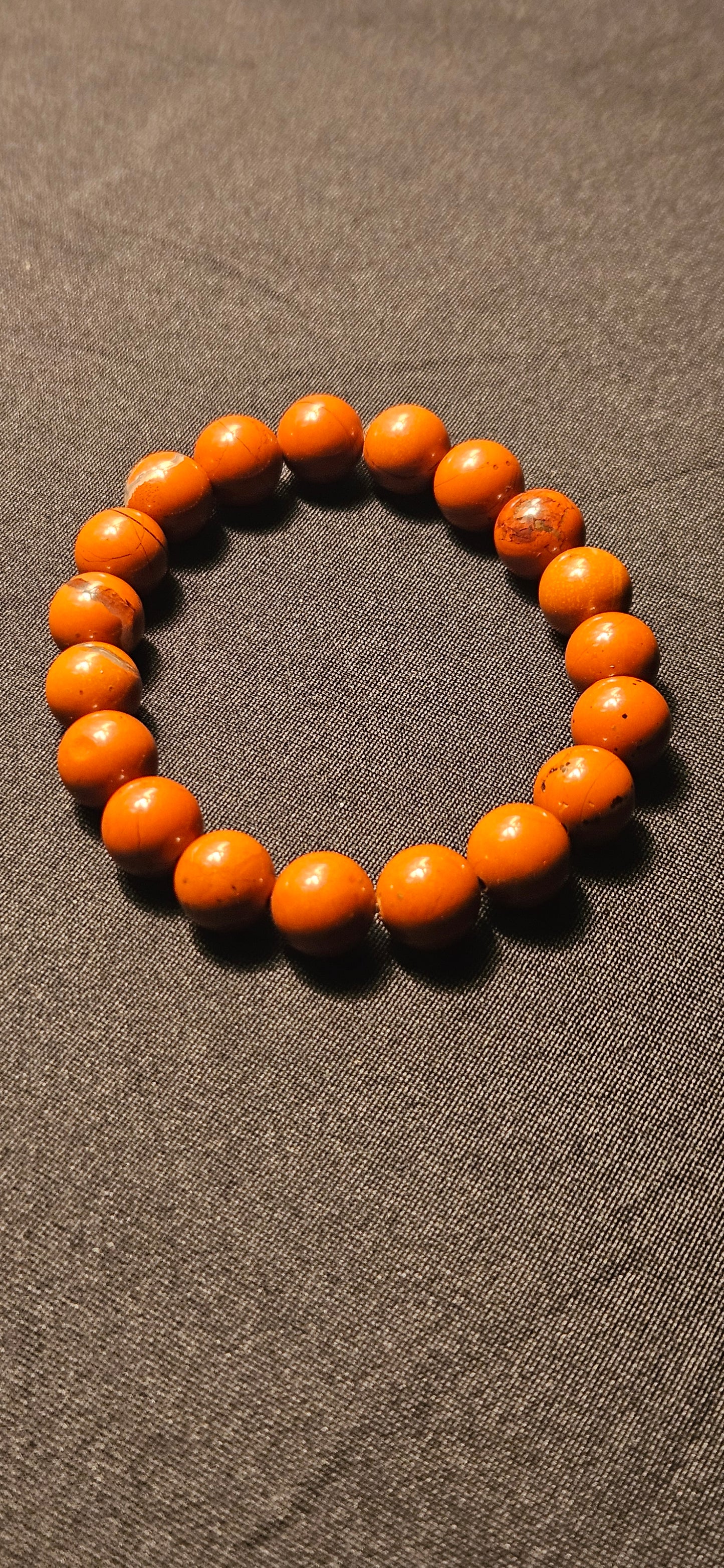 Red Jasper Crystal Beaded Bracelet