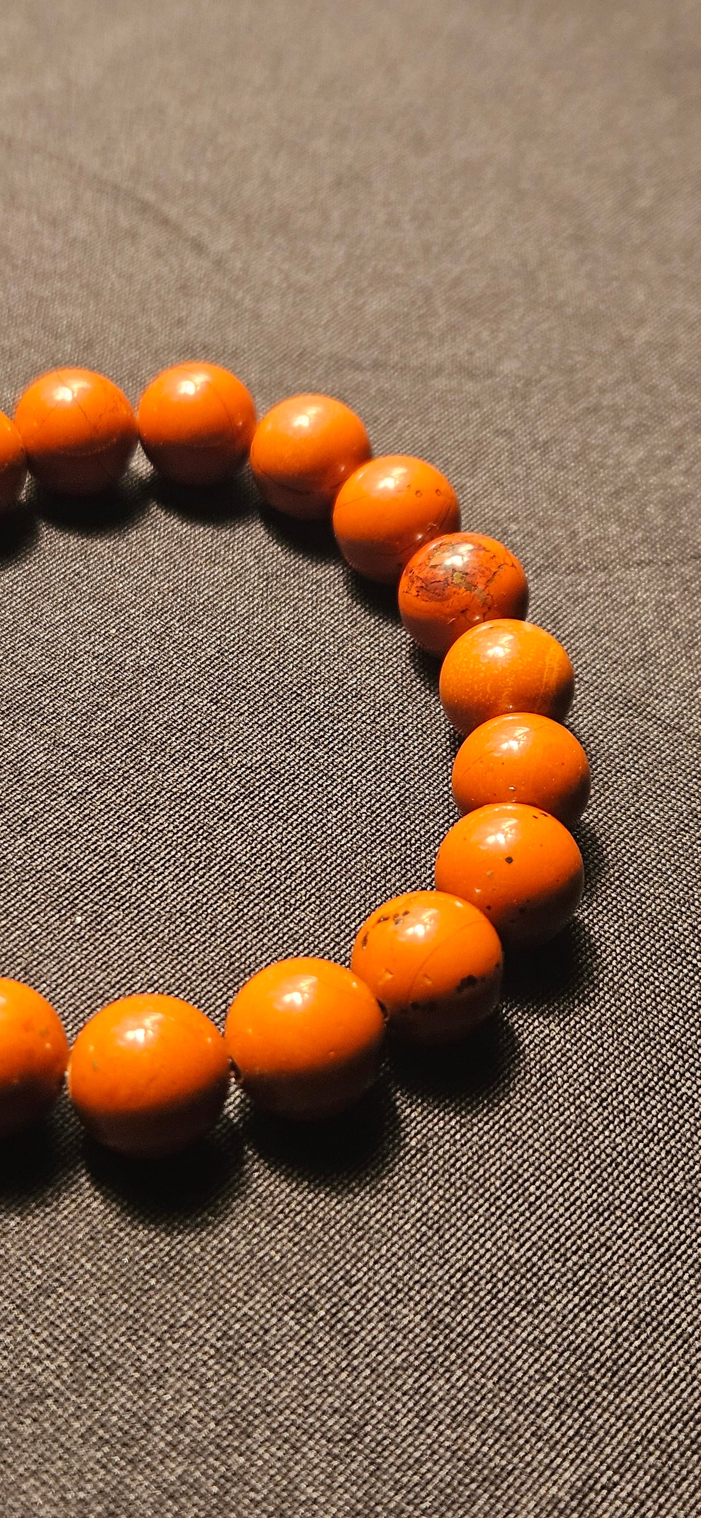 Red Jasper Crystal Beaded Bracelet