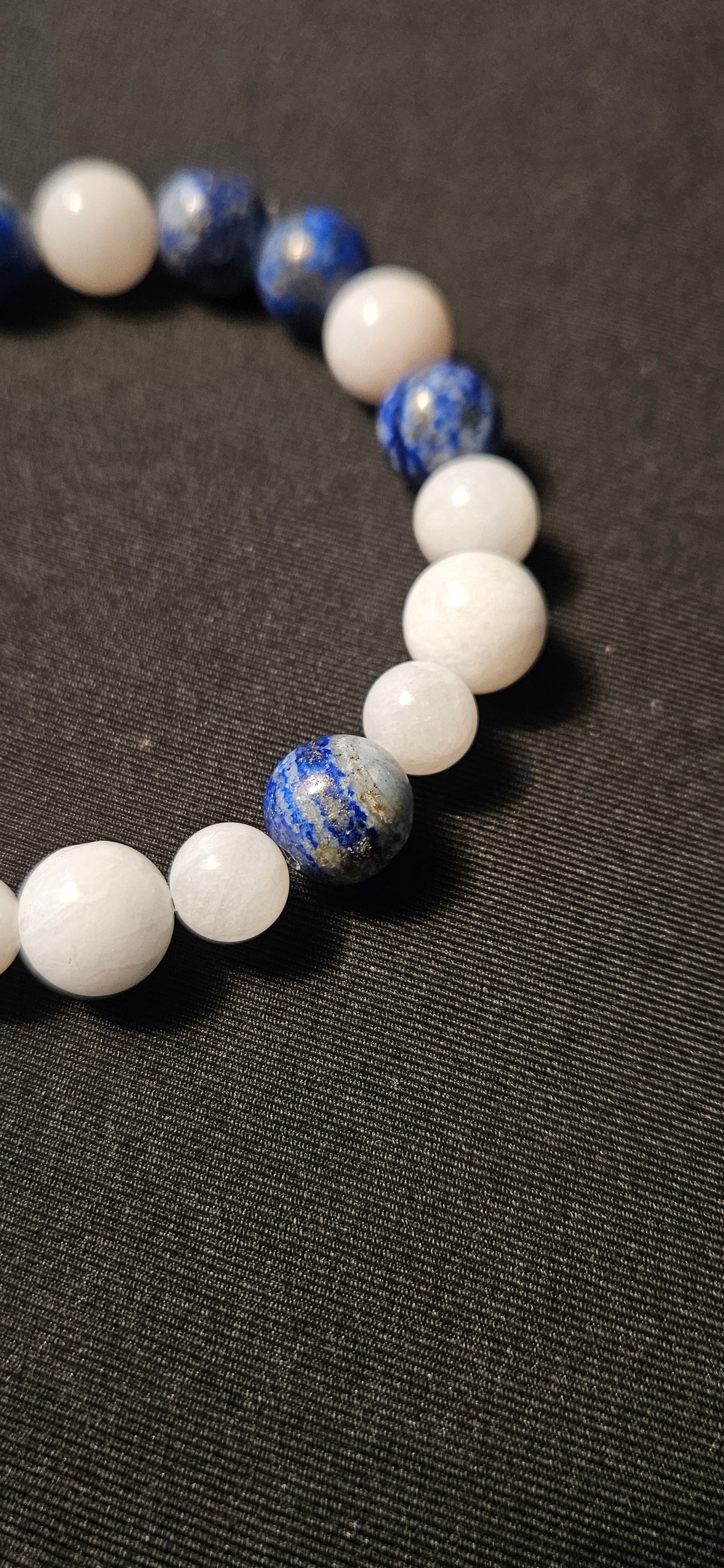 Lapis Lazuli & Moonstone Bracelet