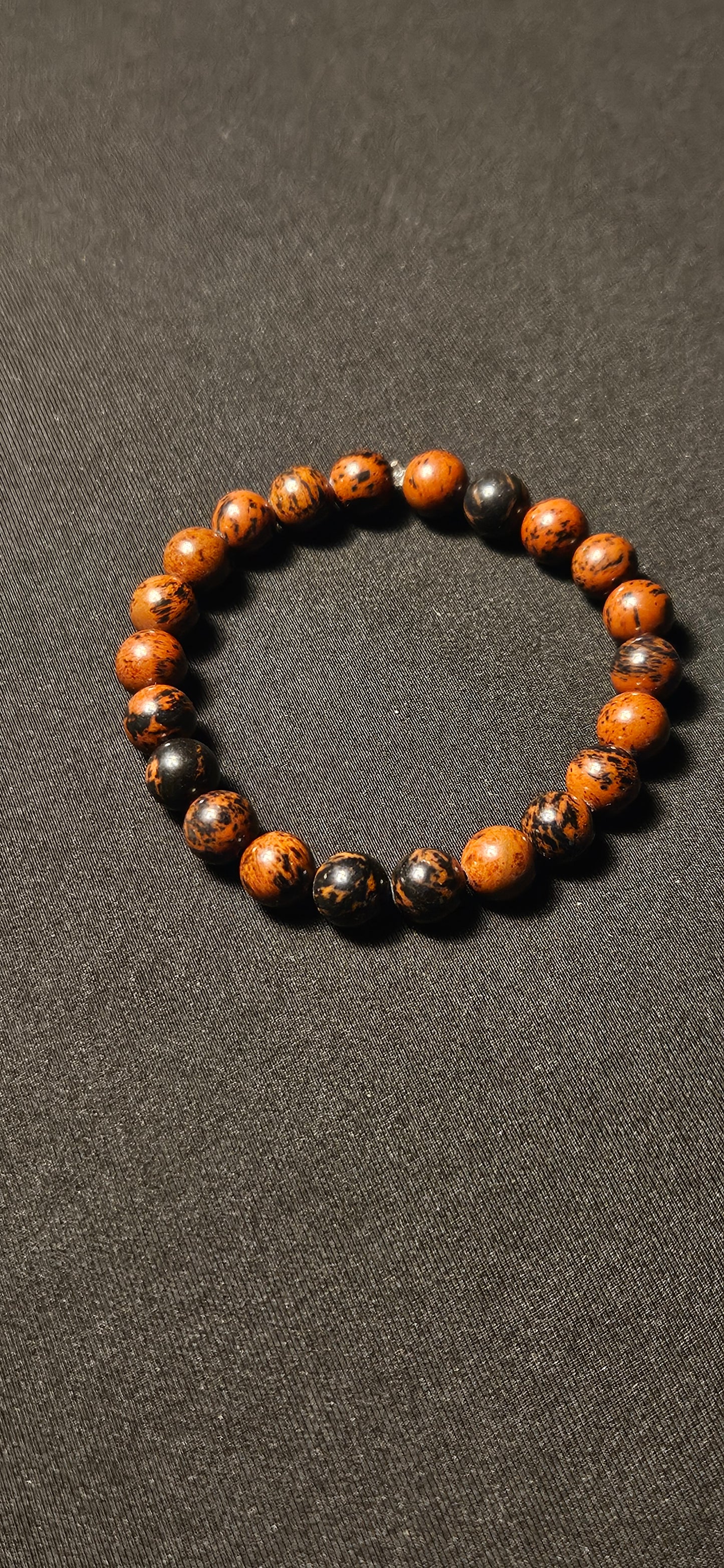 Mahagony Obsidian Bracelet