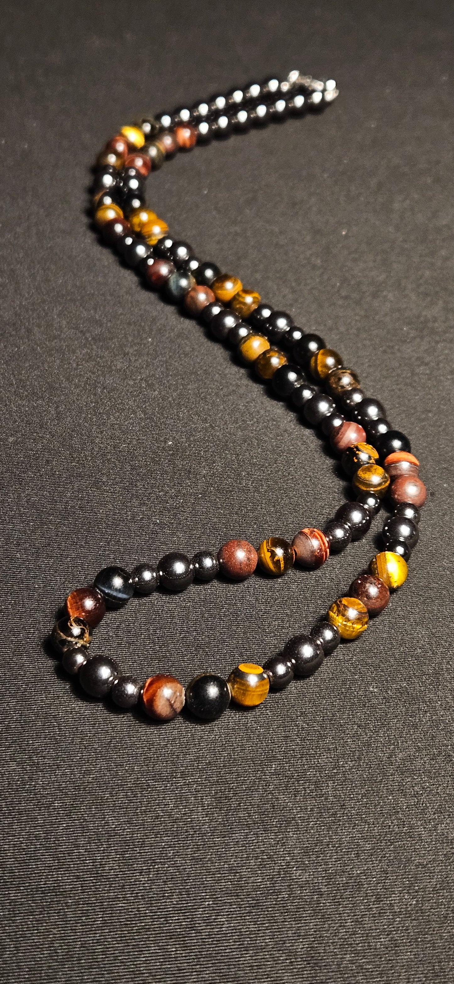 Tiger's Eye mix & Hematite