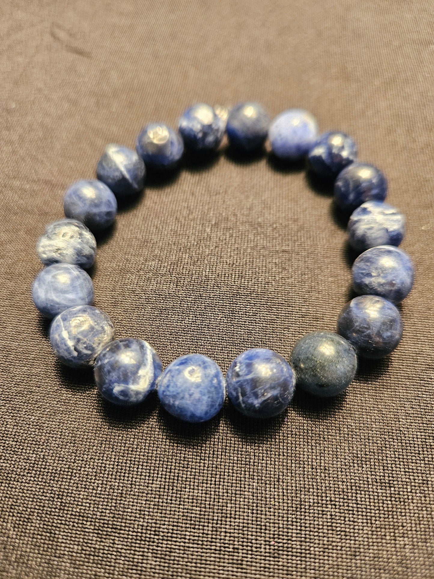 Sodalite Crystal Beaded Bracelet