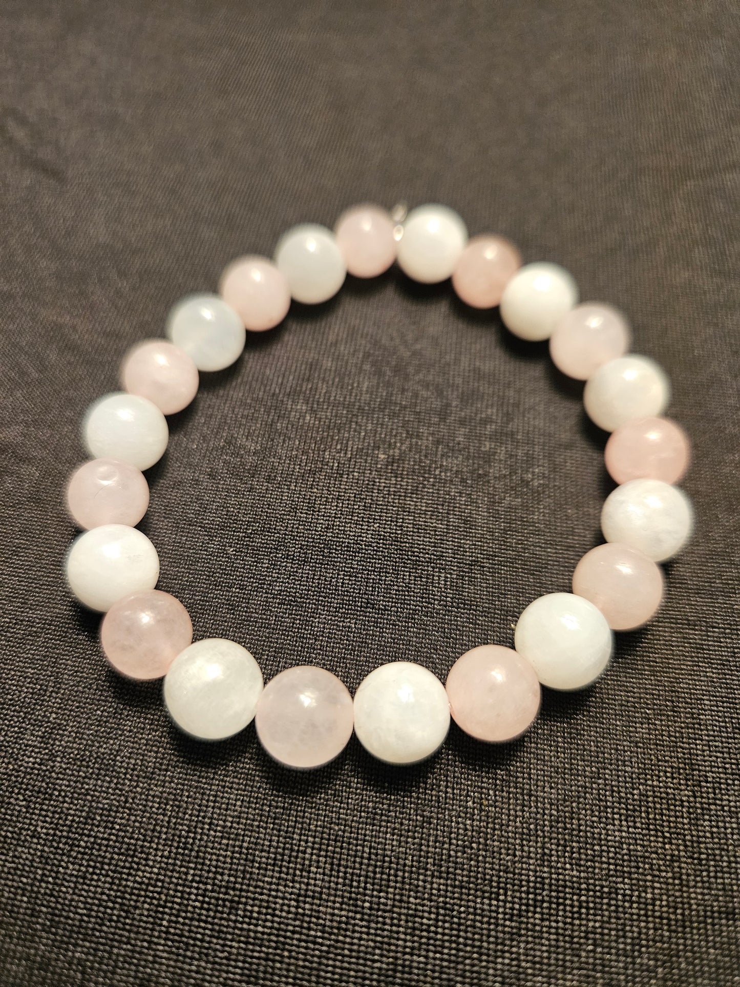 Rose Quartz & Moonstone Bracelet