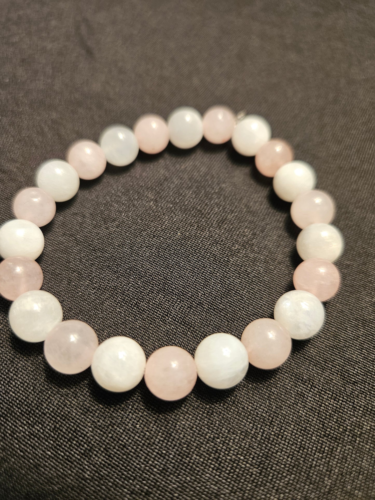 Rose Quartz & Moonstone Bracelet