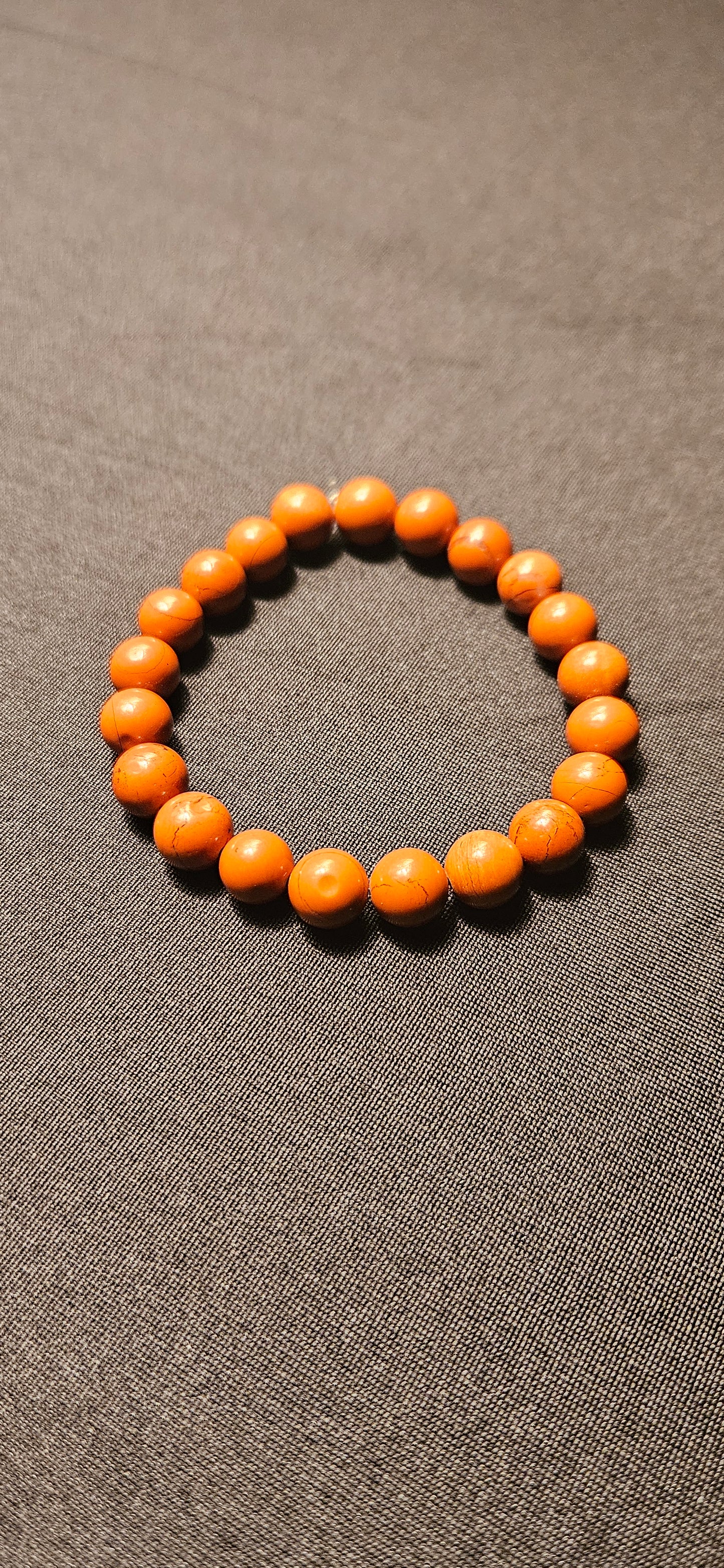 Red Jasper Crystal Beaded Bracelet