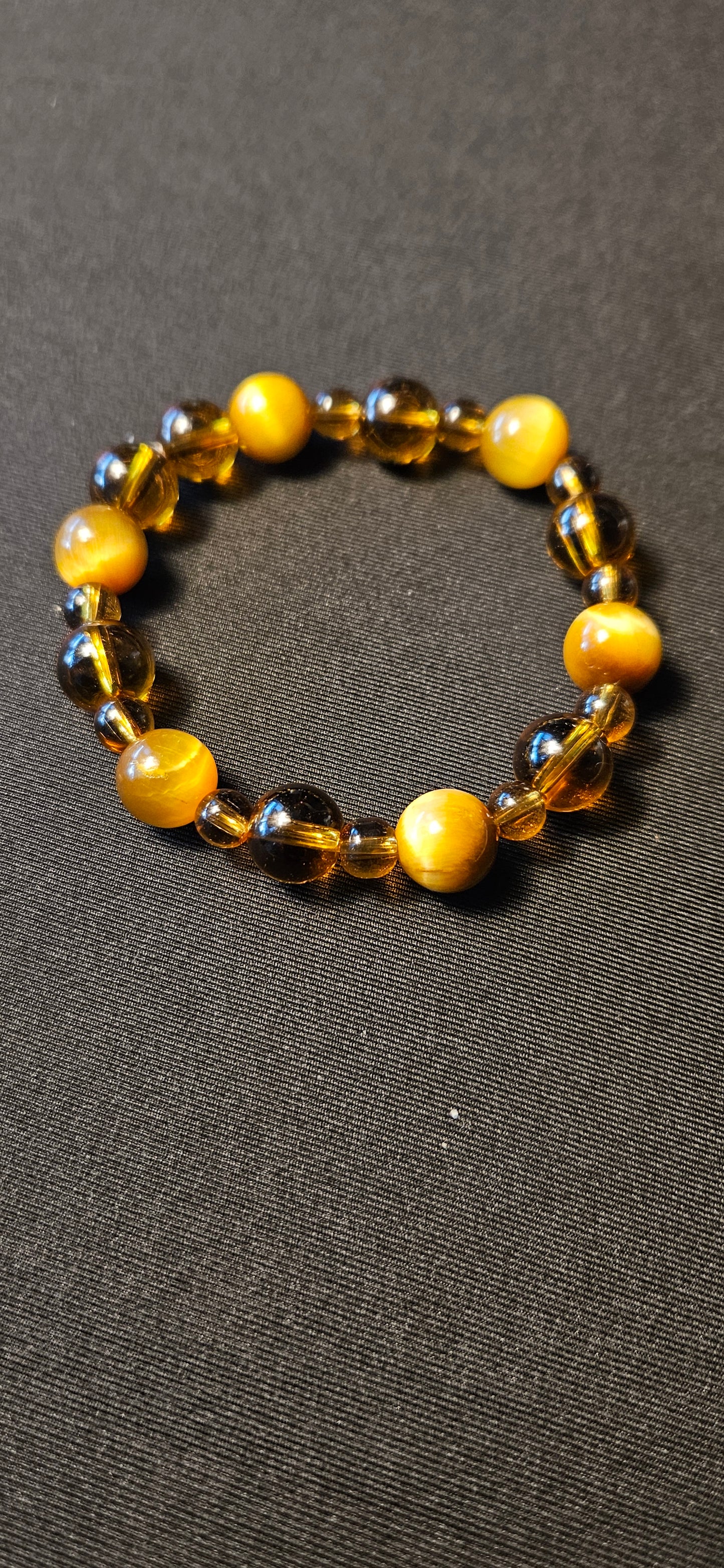 Gold Tiger's Eye & Amber