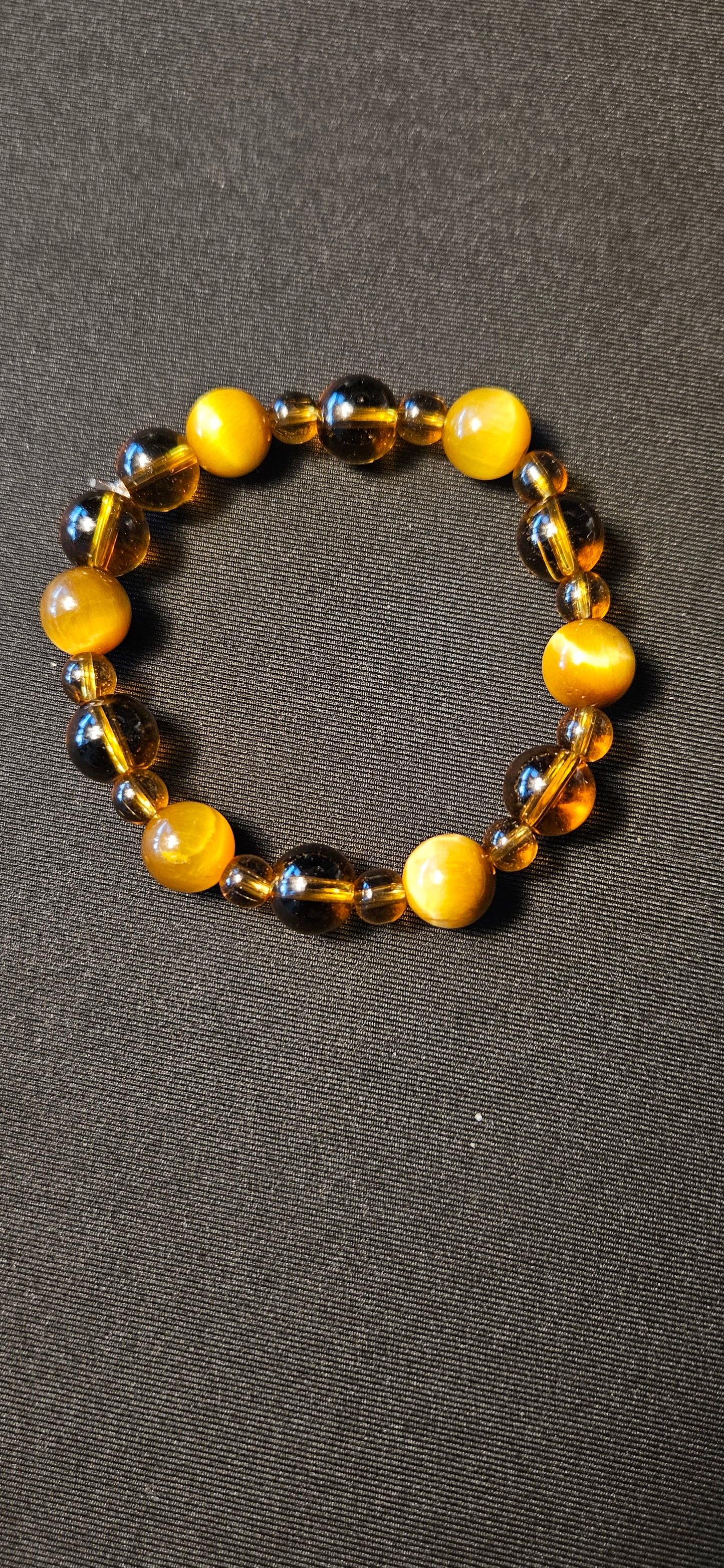 Gold Tiger's Eye & Amber
