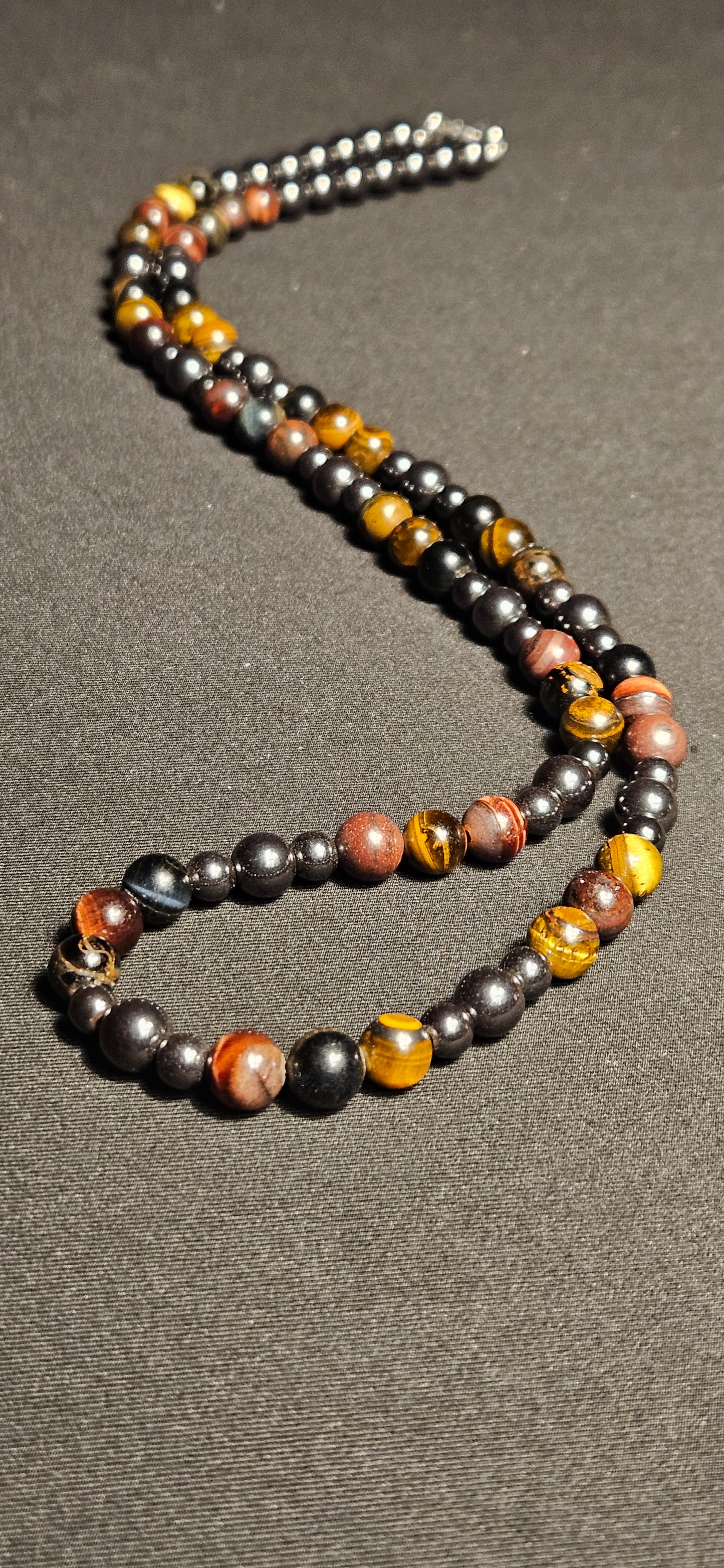 Tiger's Eye mix & Hematite