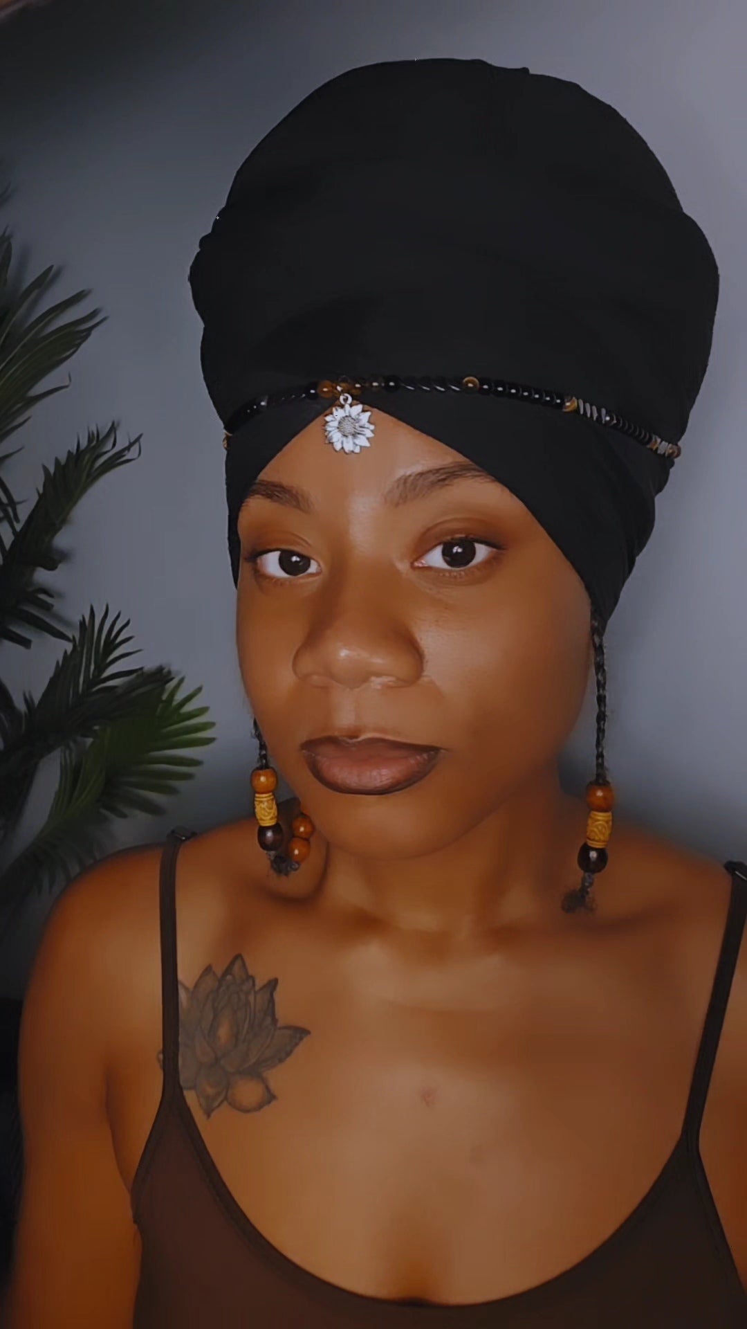 Tiger's Eye & Hematite Sunflowr Headwrap Jewelry